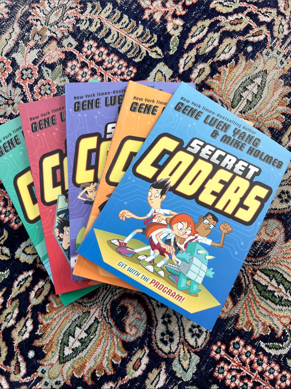 Secret Coders Graphic Novel Book series 1-5